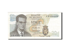 Banknote, Belgium, 20 Francs, 1964, 1964-06-15, KM:138, AU(55-58)