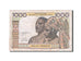 Geldschein, West African States, 1000 Francs, 1961-1965, Undated, KM:203Bn, SS