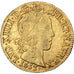 Moneda, Francia, Louis XIV, Louis d'or à la mèche longue, 1653, Amiens