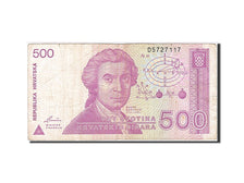 Croatia, 500 Dinara, 1991, KM:21a, 1991-10-08, VF(20-25), D5727117