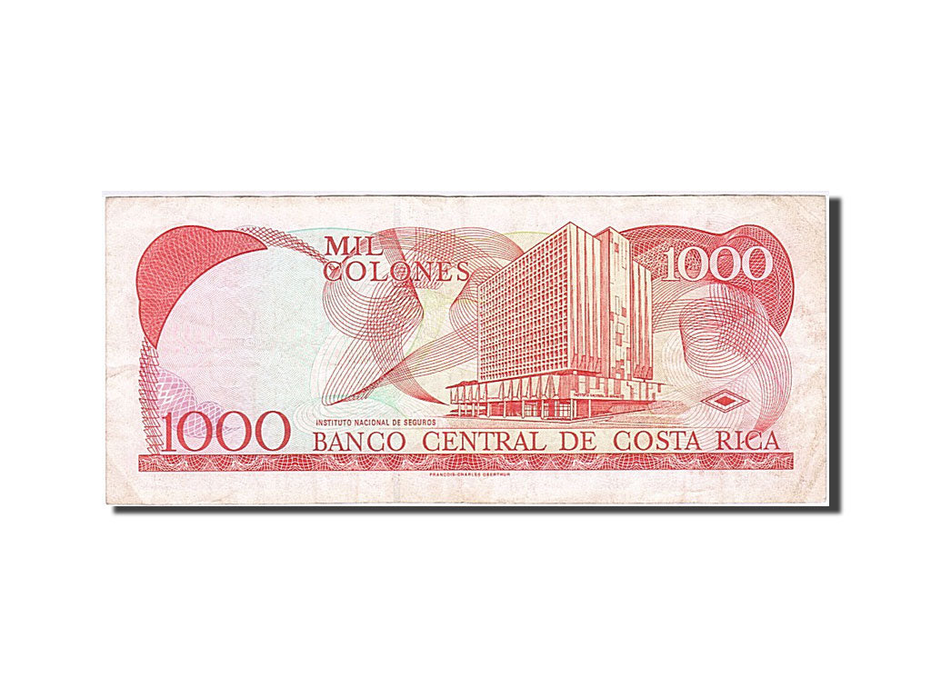 Costa Rica, 1000 Colones, 1997, 1997-07-23, KM:264a, EF(40-45)