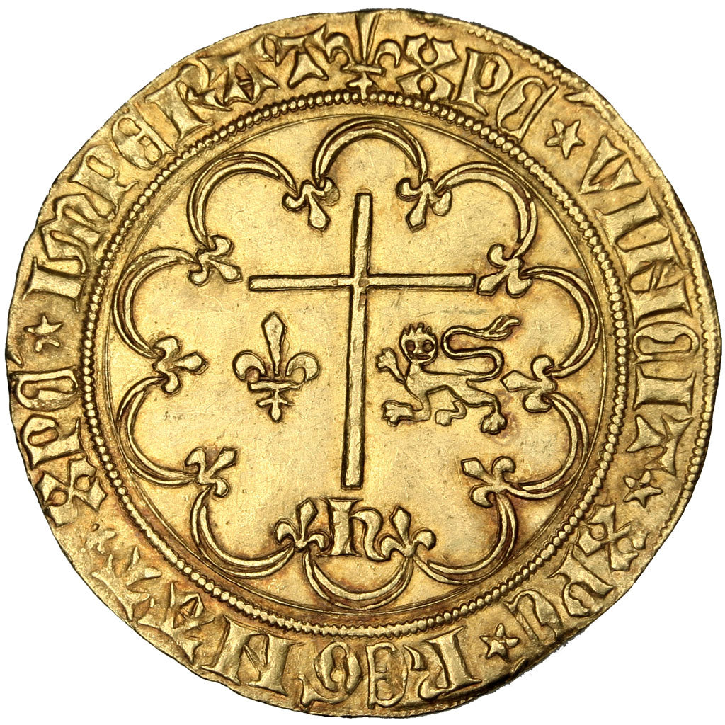 FRANCE, Salut d'or, Saint Lô, AU(55-58), Gold, Duplessy #443A, 3.50