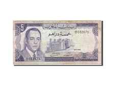 Morocco, 5 Dirhams, 1970, KM:56a, 1970, VF(30-35)