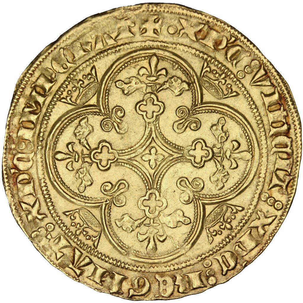 FRANCE, Chaise d'or, AU(55-58), Gold, Duplessy #258, 4.65