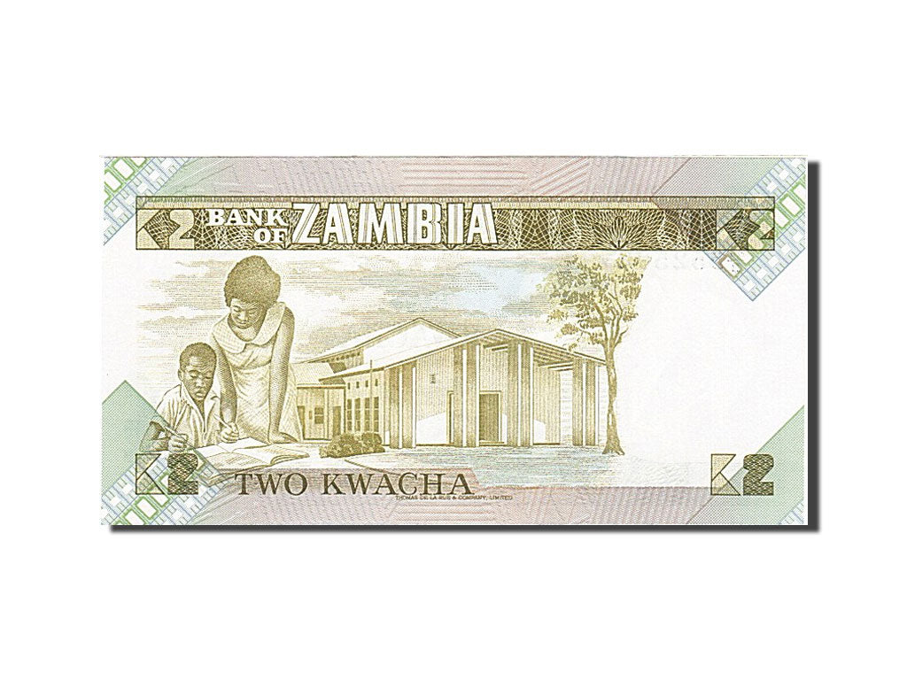 Banknote, Zambia, 2 Kwacha, 1980, 1980-1988, KM:24c, UNC(60-62)