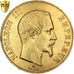 France, Napoleon III, 100 Francs, 1859 BB, Gold, KM:786.2, PCGS XF Details