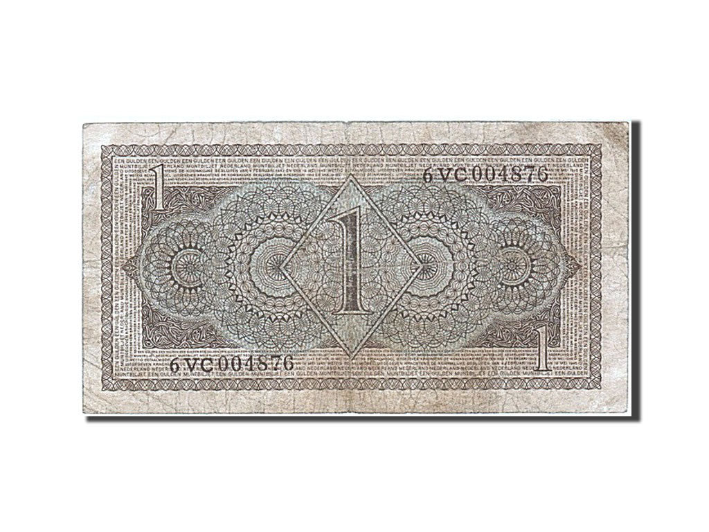 Niederlande, 1 Gulden, 1945, KM:72, 1949-08-08, VF(30-35)