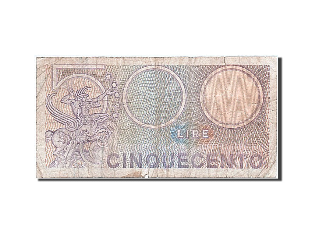 Banknote, Italy, 500 Lire, 1974-1979, Undated, KM:94, VF(20-25)