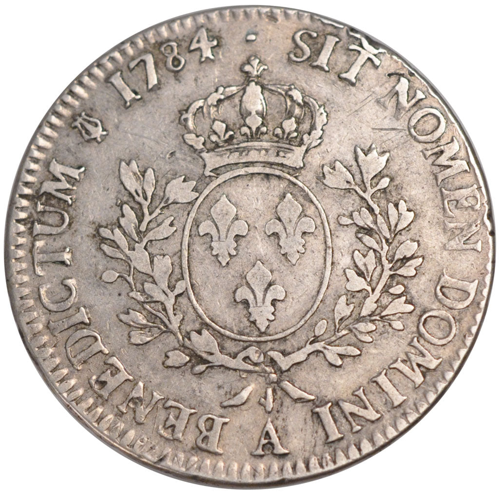 Louis XVI, Ecu aux branches d'olivier