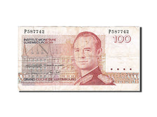 Luxembourg, 100 Francs, 1985-1993, KM:58b, Undated, VF(20-25)