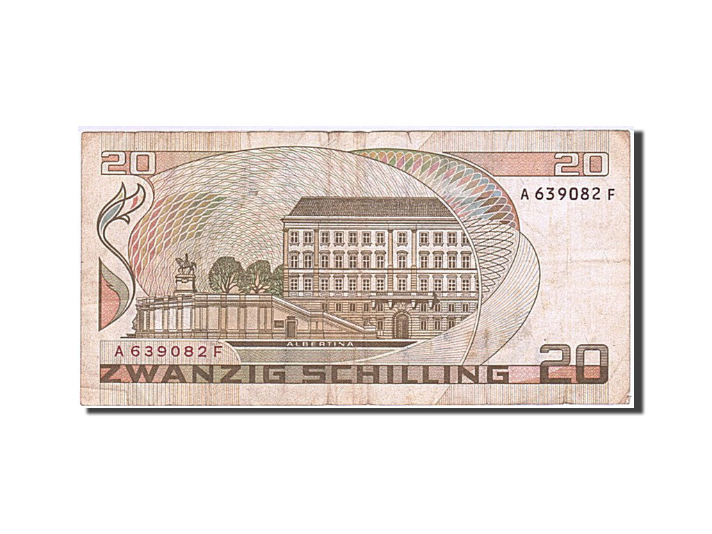 Banknote, Austria, 20 Schilling, 1983-1988, 1986-10-01, KM:148, EF(40-45)