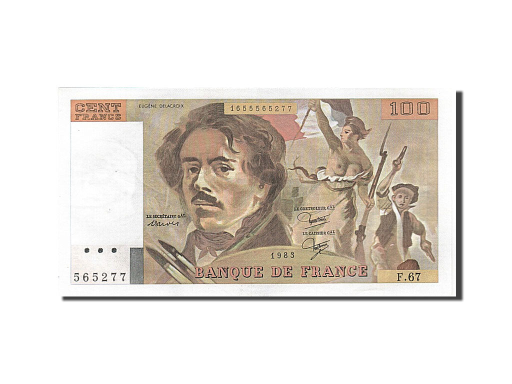 France, 100 Francs, 1978, KM:154b, 1983, UNC(63)