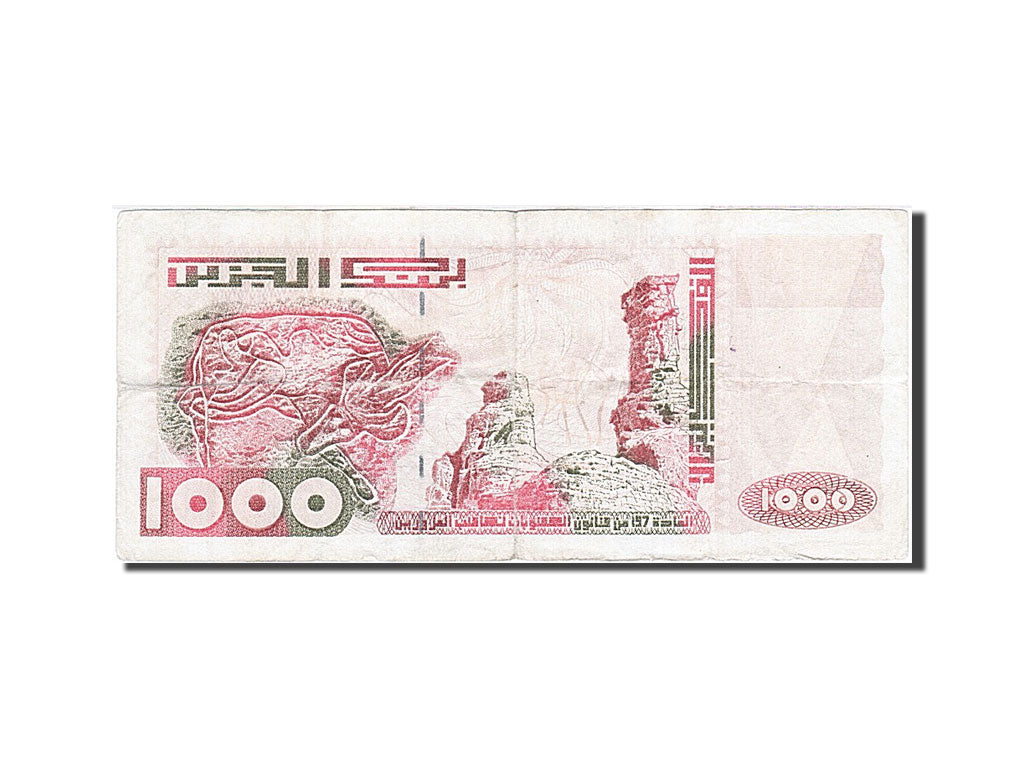 Geldschein, Algeria, 1000 Dinars, 1998, KM:140, SS