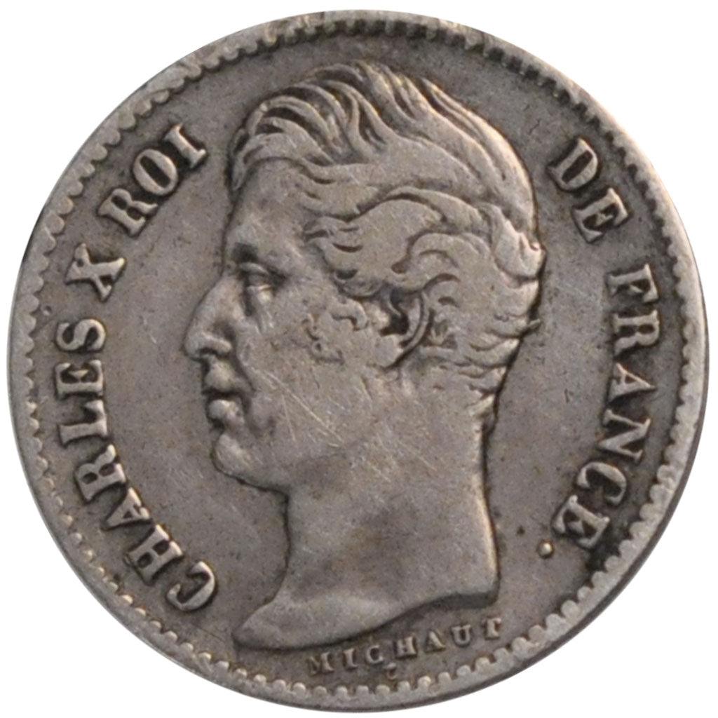 Charles X, 1/4 Franc