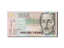 Banconote, Colombia, 2000 Pesos, 2005, KM:457i, 2008-08-29, BB