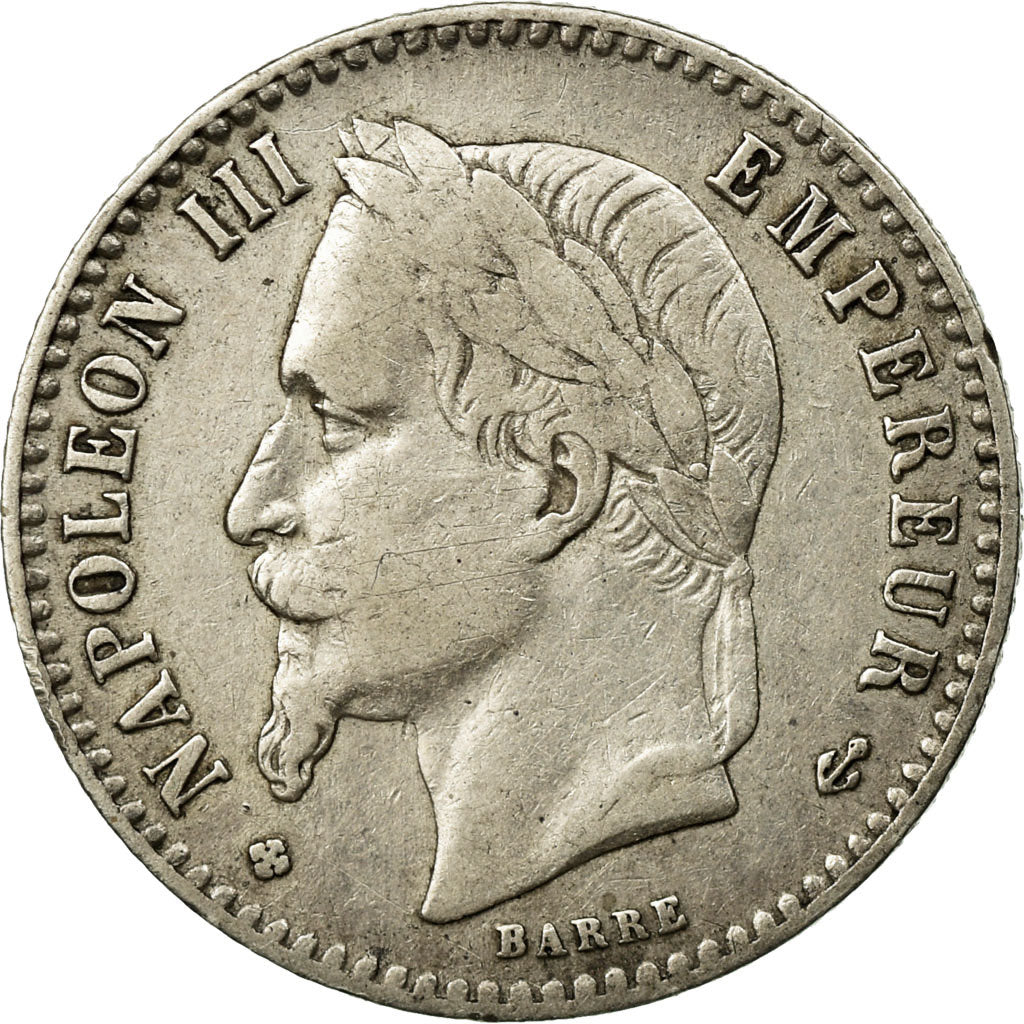 Coin, France, Napoleon III, Napoléon III, 50 Centimes, 1864, Strasbourg