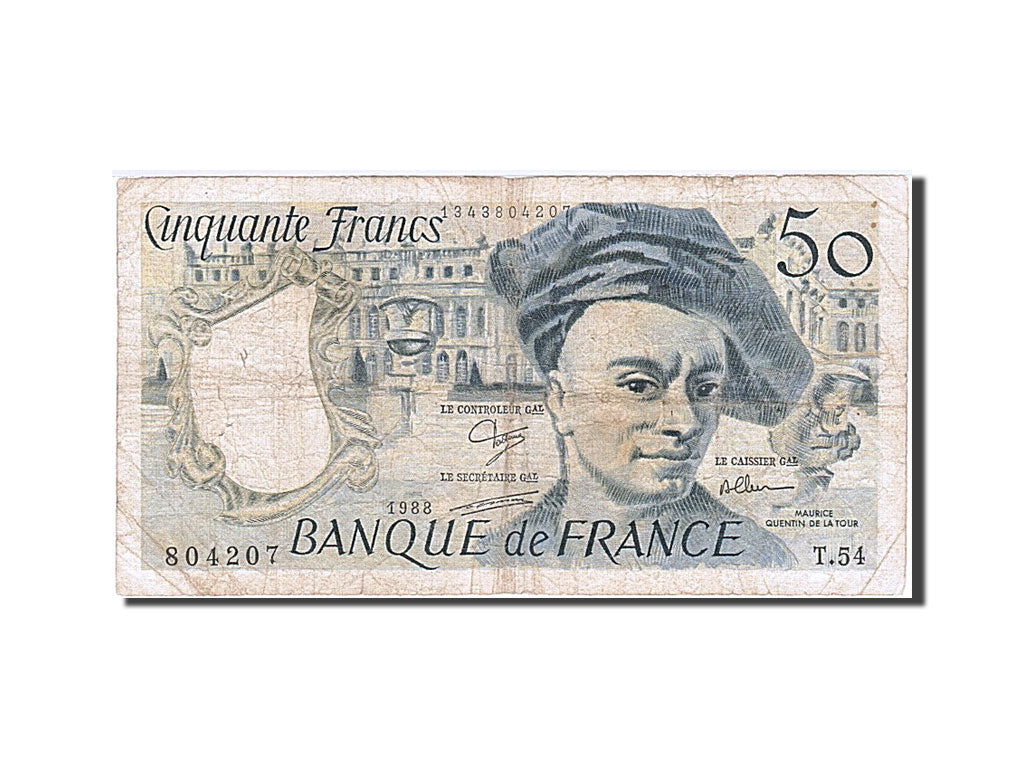 France, 20 Francs, 1976, KM:151c, 1988, VF(20-25), Fayette:67.14