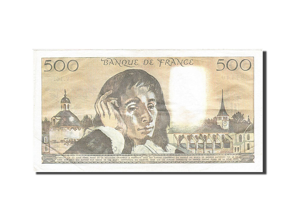Billet, France, 500 Francs, 1968, 1982-08-05, SUP, Fayette:71.27, KM:156e