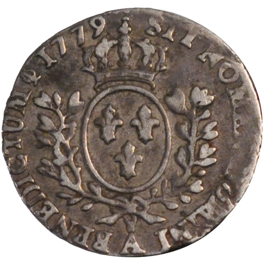 FRANCE, 1/20 Écu à la vieille tête (6 sols), 6 Sols, 1/20 ECU, 1779, Paris, KM #