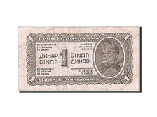 Billet, Yougoslavie, 1 Dinar, 1944, 1944, KM:48a, TTB