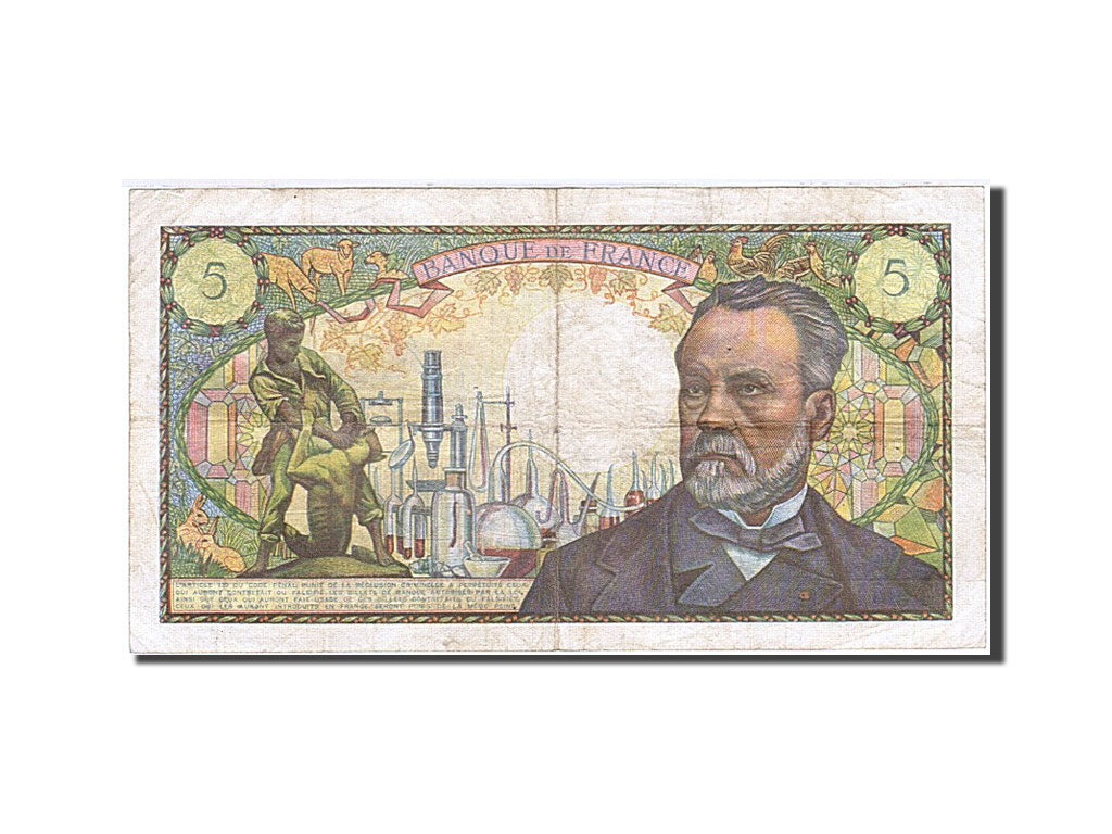 Banknote, France, 5 Francs, 1966, 1969-02-06, VF(20-25), KM:146b
