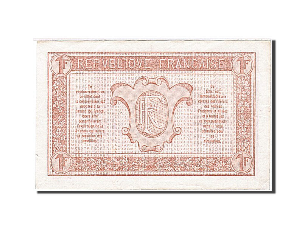 Banknote, France, 1 Franc, 1919, 1919, EF(40-45), KM:M5