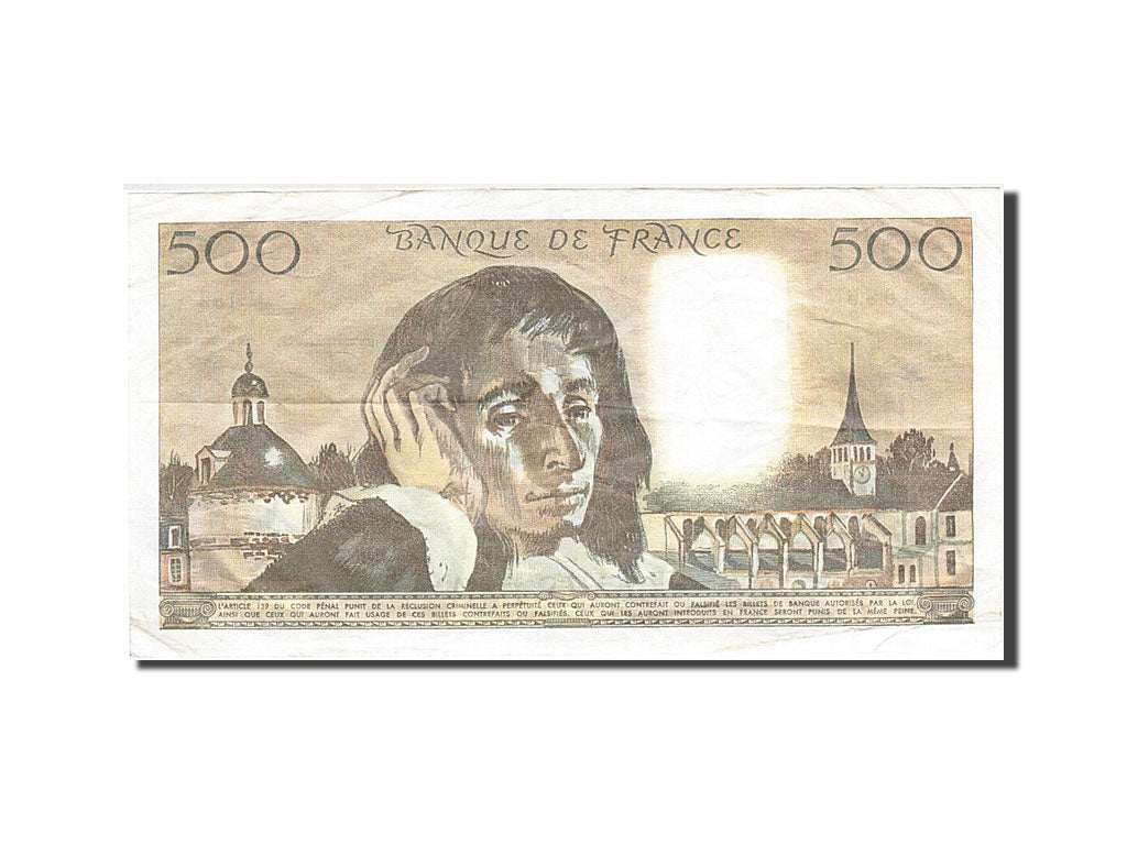 Frankreich, 500 Francs, 1968, KM:156e, 1983-01-06, EF(40-45), Fayette:71.28