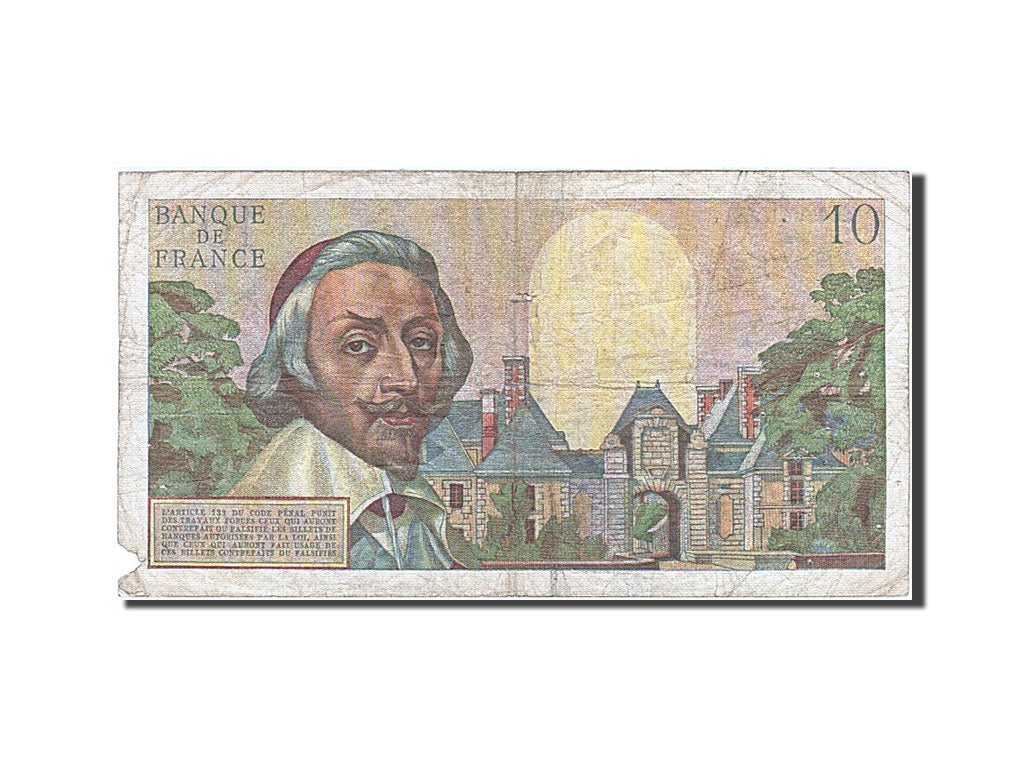 France, 10 Nouveaux Francs, 1959, KM:142a, 1961-01-05, TB, Fayette:57.13