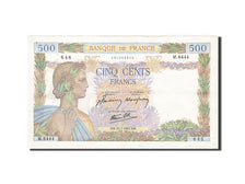 France, 500 Francs, 1939, KM:95b, 1942-07-23, EF(40-45), Fayette:32.38