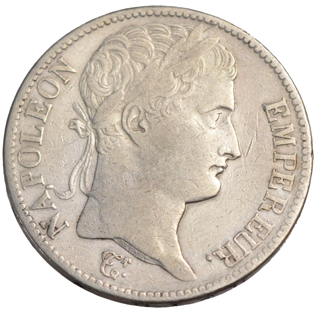 FRANCE, Napoléon I, 5 Francs, 1811, Paris, KM #694.1, EF(40-45), Silver, Gadoury
