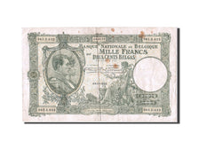 Belgique, 1000 Francs-200 Belgas, 1927-1929, KM:104, 1933-05-09, TB+