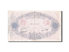 Banknote, France, 500 Francs, 1888, 1927-03-17, F(12-15), Fayette:30.30, KM:66k