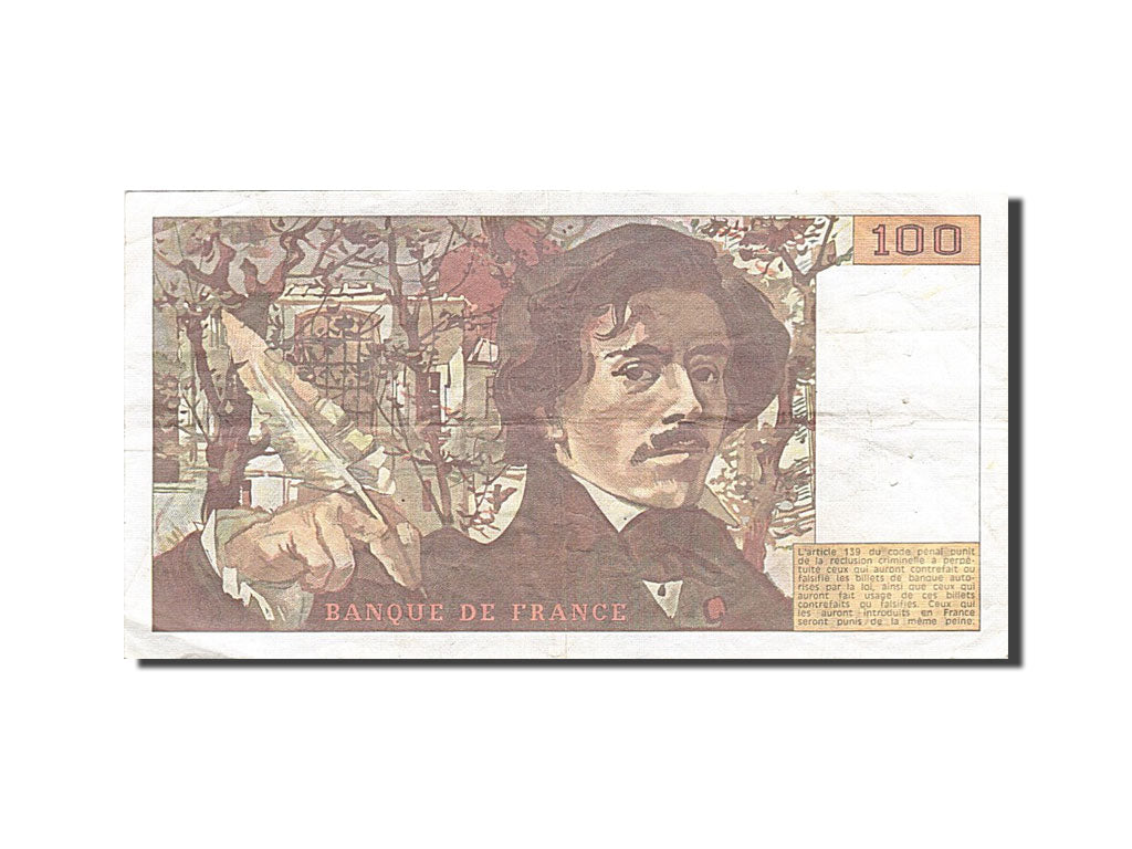 France, 100 Francs, 1978, KM:154b, 1984, EF(40-45)