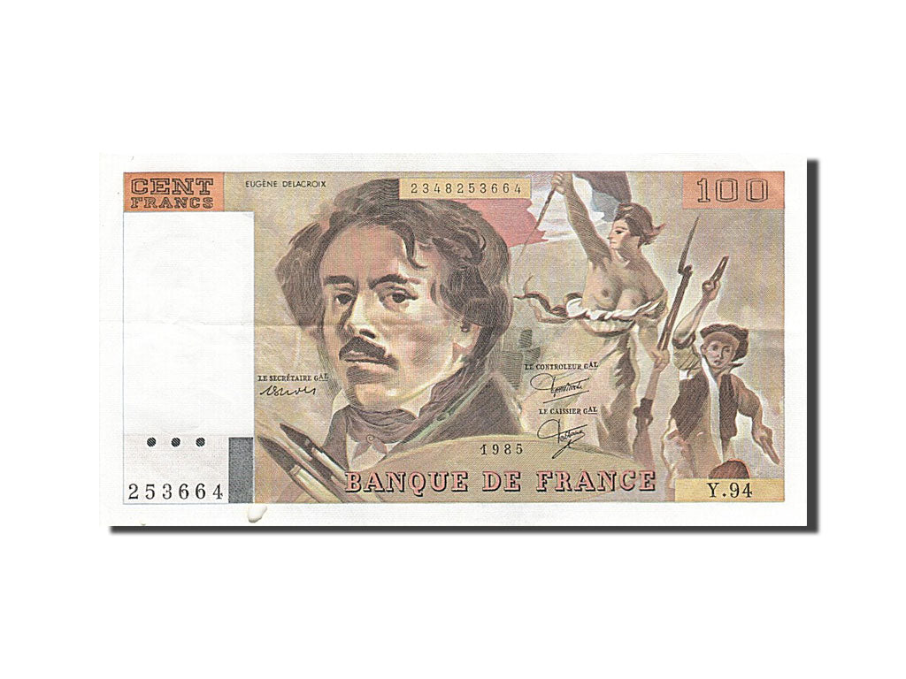 Banknote, France, 100 Francs, 1978, 1985, EF(40-45), KM:154b
