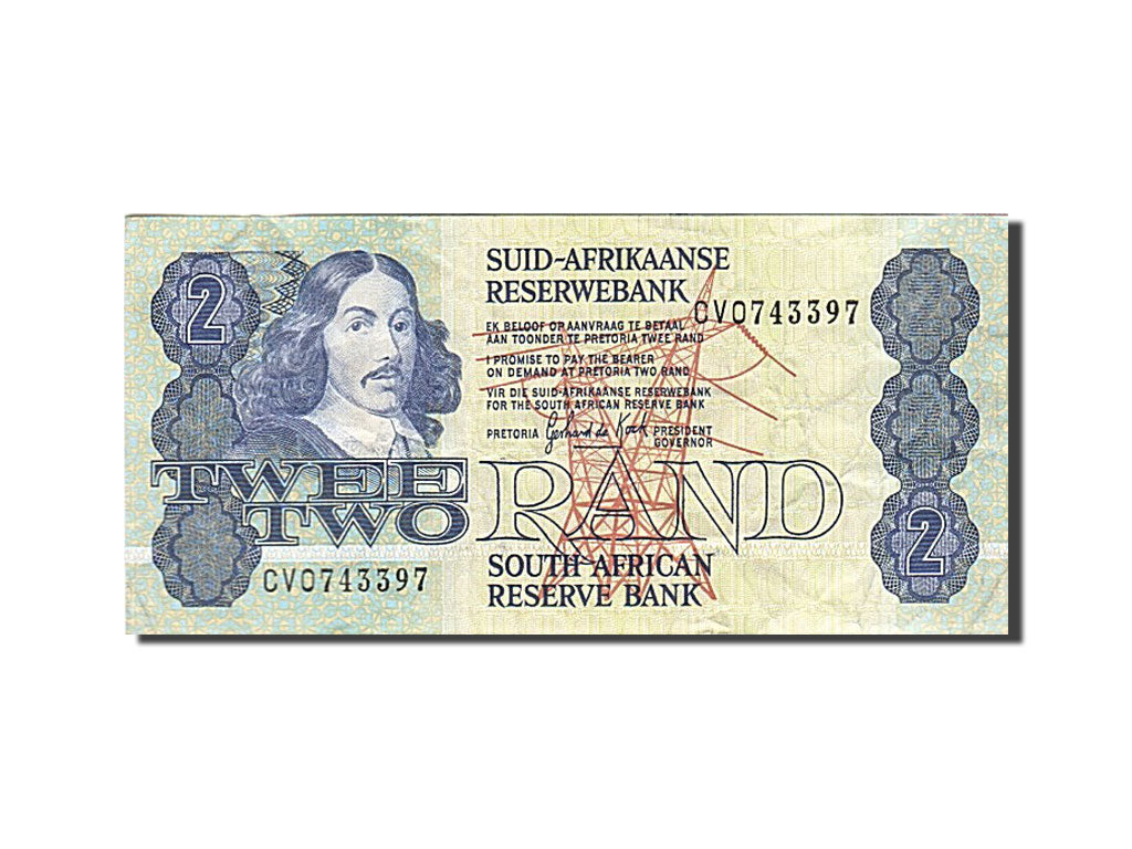 South Africa, 2 Rand, 1973-1984, 1981, KM:118b, EF(40-45)