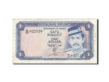 Banknote, BRUNEI, 1 Ringgit, 1972-1979, 1982, KM:6b, EF(40-45)