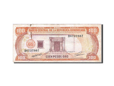 Banknote, Dominican Republic, 100 Pesos Oro, 1991, 1991, KM:136a, VF(30-35)