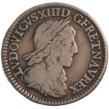FRANCE, 1/12 Écu, 2e poinçon de Warin, buste drapé et cuirassé, 1/12 ECU, 10 Sol