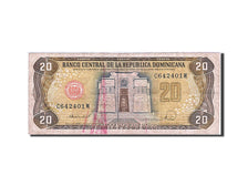 Dominican Republic, 20 Pesos Oro, 1992, 1977-1980, KM:120c, VF(20-25)