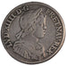 FRANCE, 1/4 Ecu, 1644, Paris, VF(20-25), Silver, Gadoury #139, 6.47