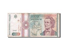 Romania, 1000 Lei, 1991-1994, 1991, KM:101Aa, VF(30-35)