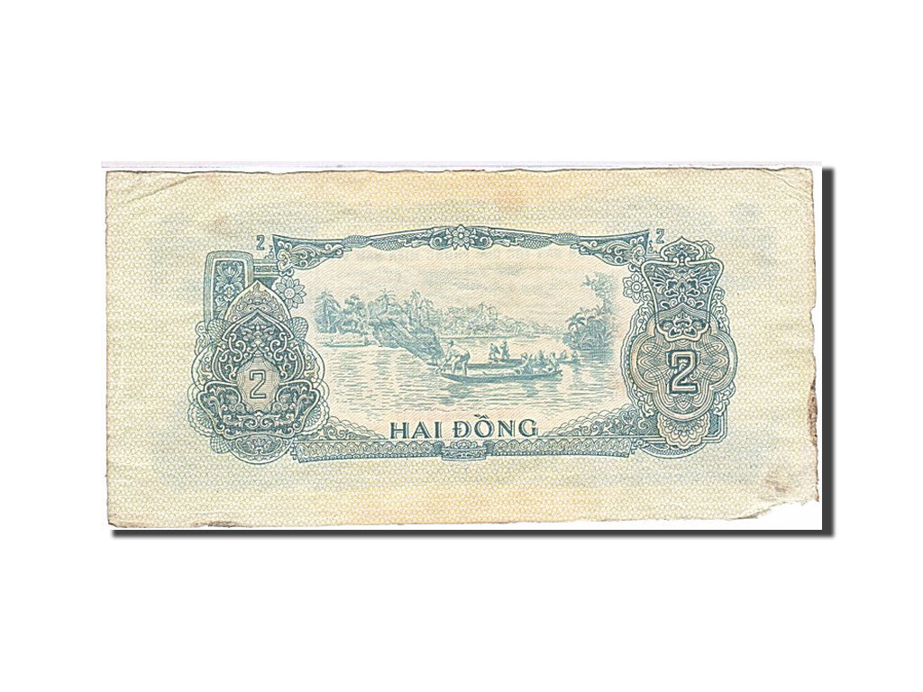 South Viet Nam, 2 D<ox>ng, 1963, 1963, KM:R5, VF(30-35)
