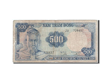 Banknote, South Viet Nam, 500 Dông, 1960, Undated, KM:23a, VF(20-25)