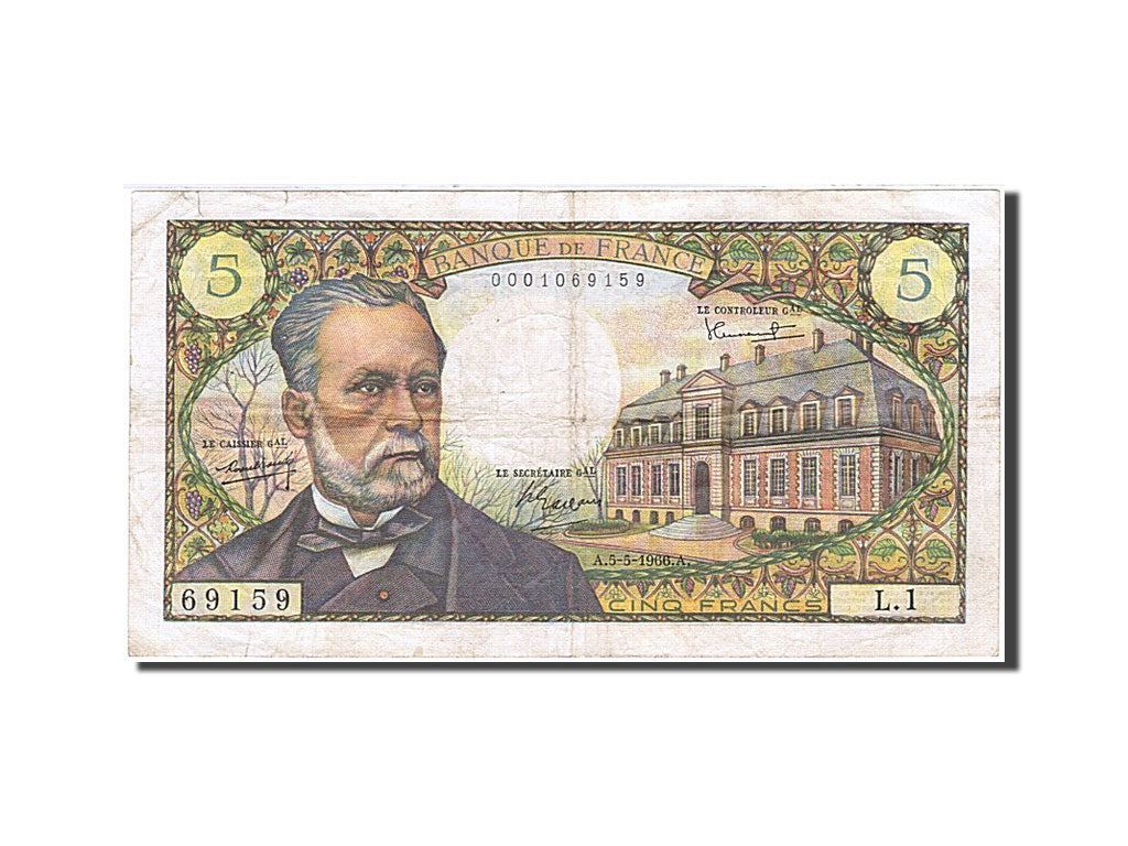 France, 5 Francs, 1966, KM:146a, 1966-05-05, EF(40-45), Fayette:61.1
