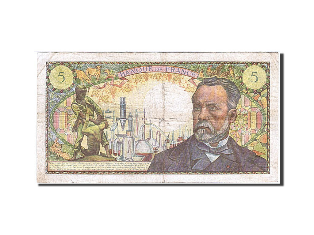 Banknote, France, 5 Francs, 1966, 1967-12-07, VF(20-25), Fayette:61.6, KM:146b