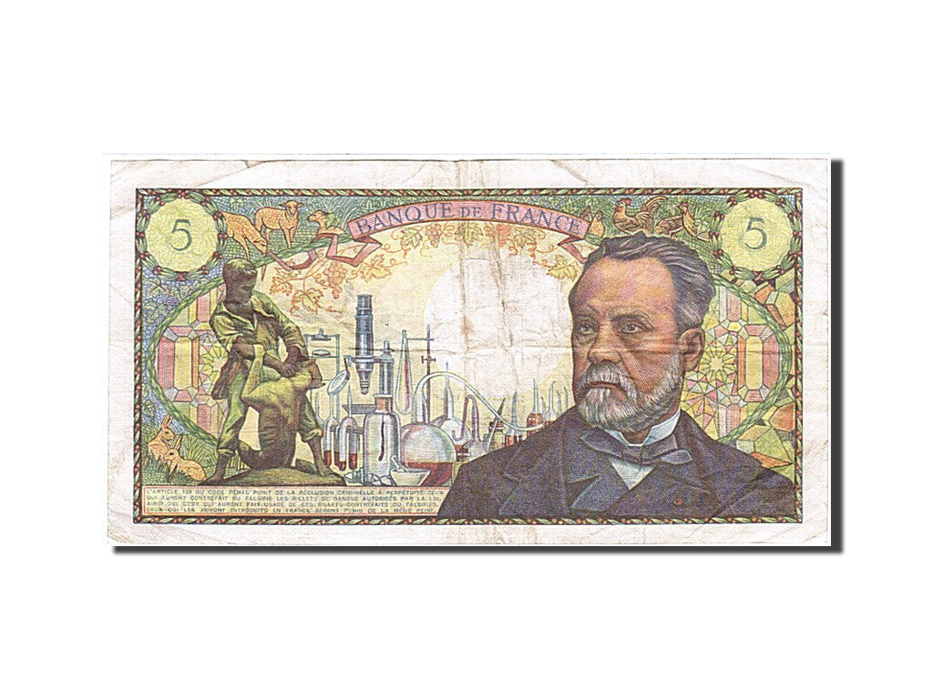 Banknote, France, 5 Francs, 1966, 1969-06-05, VF(20-25), Fayette:61.10, KM:146b