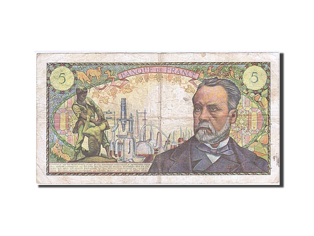 Billete, Francia, 5 Francs, 1966, 1969-06-05, BC, Fayette:61.5, KM:146b
