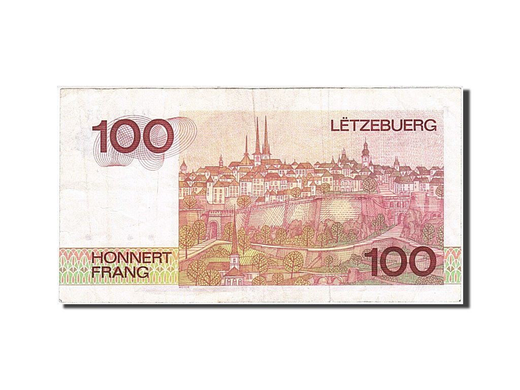 Banconote, Lussemburgo, 100 Francs, 1980, KM:57a, 1980-08-14, BB+