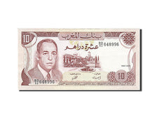 Billet, Maroc, 10 Dirhams, 1970, 1985, KM:57b, SPL