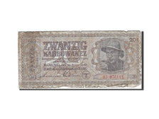 Banknot, Ukraina, 20 Karbowanez, 1942, 1942-03-10, KM:53, VG(8-10)